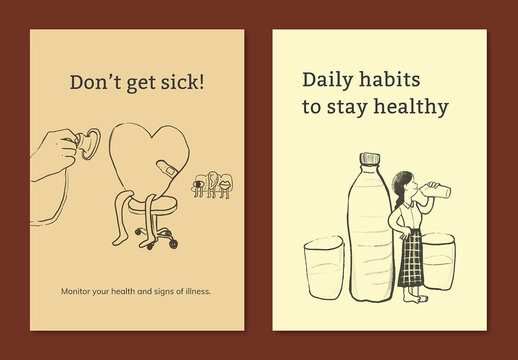 Common Illnesses Flyer Layout