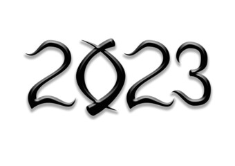 Naklejka premium Jahr, Datum, Start, Kalender, Schriftart, Grafik, Design