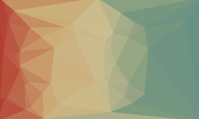 Obraz premium vibrant abstract multicolored background with poly pattern