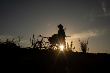 Farmer suffers from drought in the interior of Rio de Janeiro, Brazil