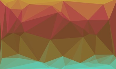 vibrant abstract multicolored background with poly pattern