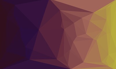 vibrant creative prismatic background with polygonal pattern