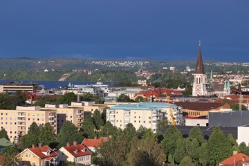Fototapeta na wymiar Jonkoping town in Sweden