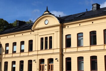 Obraz premium High school building in Sweden