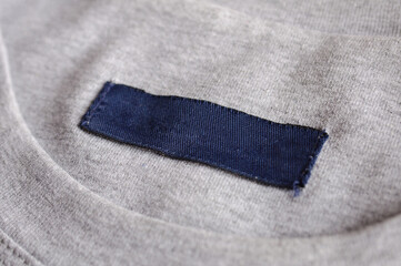 Blank label.