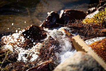 Ein kleiner Wasserfall 
