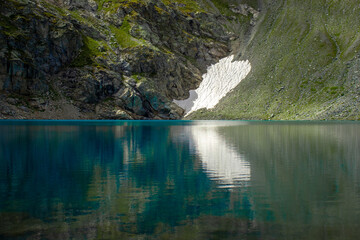 lake in the mountains