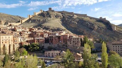 Fototapeta premium Albarracín, a cute village in spain