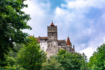 The legendary Dracula castle in Bran, Romania