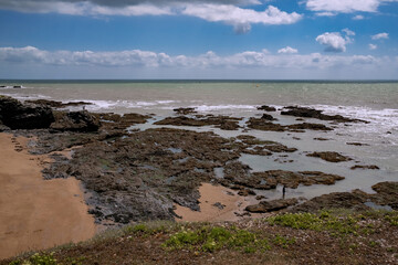Vue sur la corniche Vendéenne