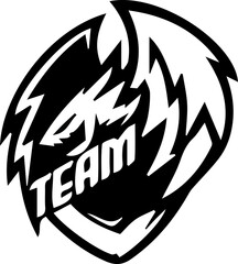 black and white tattoo