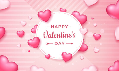 happy valentines day background