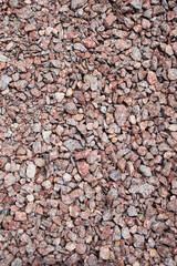 rubble background. Red stone background. rubble stone background and stone masonry, natural rubble stone texture