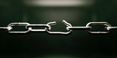 Obraz premium CADENA ROTA RENDER 3D