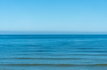 Open Baltic Sea on a summer day.