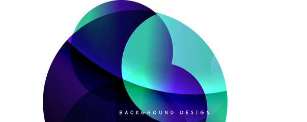 Obraz premium Trendy simple fluid color gradient abstract background. Mixing of colors and lines. Vector Illustration For Wallpaper, Banner, Background, Landing Page