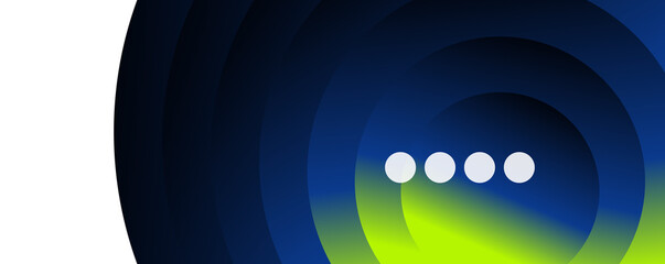 Fluid gradients, swirls and circles. Bright color lines. Vector Illustration For Wallpaper, Banner, Background, Landing Page