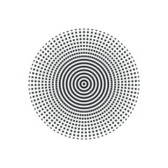 abstract circle vector