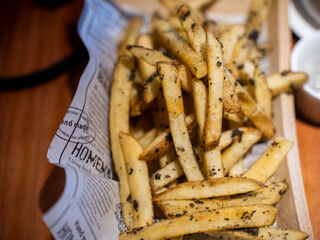 Fries with Black Truffle 