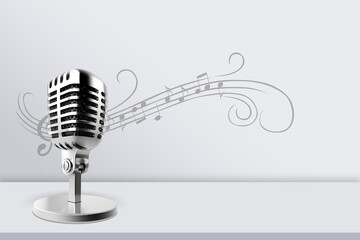 Fototapeta premium Microphone.