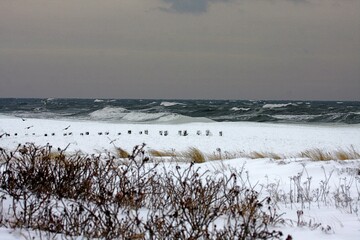Winterimpression deutsche Ostsee