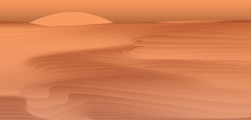 Desert, abstract landscape. Abstract liquid paint background
