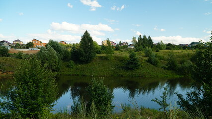 Fototapeta premium lake in the forest