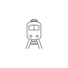 Fototapeta premium Train icon