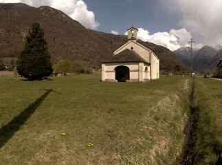 Chapel in the Italian part of the Swiss canton of Grisons