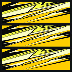 Racing car wrap. Abstract strip for racing car wrap, sticker, and decal.