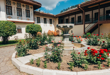 Bakhchisaray Khan palace exterior view