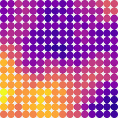 Color Pixels Cloud Abstract Computational Generative Art background illustration