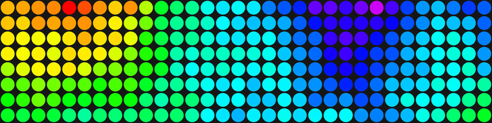 Color Pixels Cloud Abstract Computational Generative Art background illustration