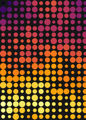 Color Pixels Cloud Abstract Computational Generative Art background illustration