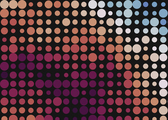 Color Pixels Cloud Abstract Computational Generative Art background illustration