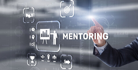 Mentoring Motivation Coaching Career Business Technology concept