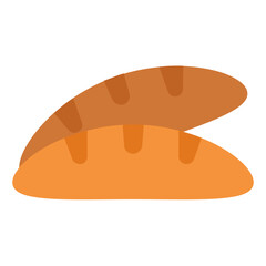 bread flat icon