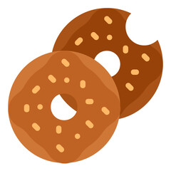donut flat icon