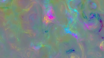 Colorful paint mix with gradient vivid colors