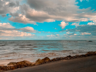 Bella tarde en Tulum Mexico