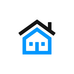 Home house real icon vector