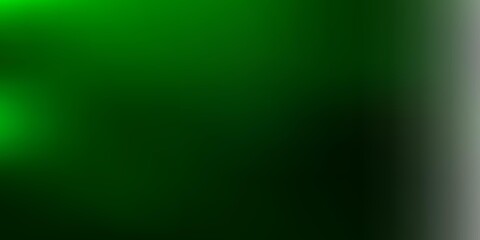 Dark green vector blur template.