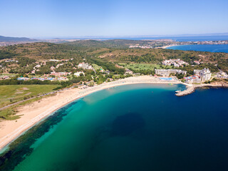Fototapeta na wymiar Aerial view of The Driver Beach (Alepu), Bulgaria