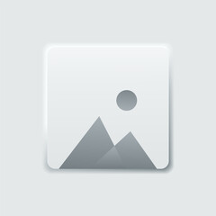 Gallery icon. Photo image picture album. Illustration vector