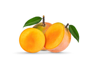 Mango R2E2  isolated on white background