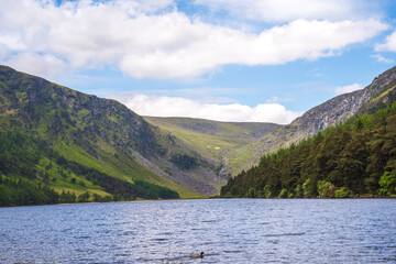 lake in the mountains