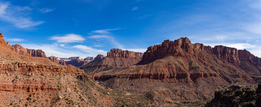 Panorama in Zion National Park