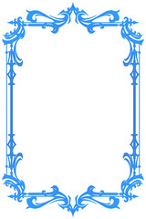 レトロでファンタジックな飾り枠