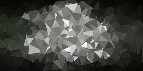Light gray vector geometric polygonal layout.