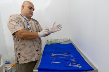 vet choosing surgical material